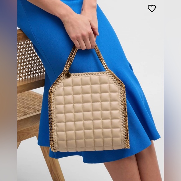 ❌SOLD❤️Stella McCartney NWT Falabella Mini Quilted Chain Tote Bag - Picture 8 of 10